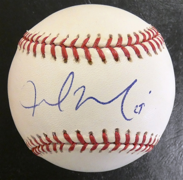 Joel Zumaya Autographed Baseball