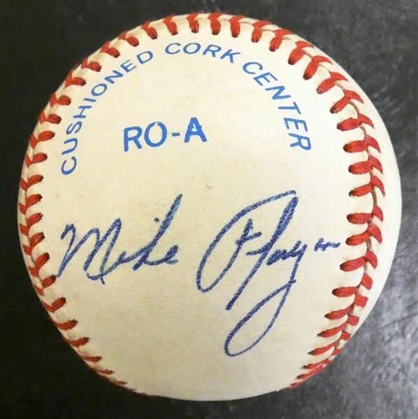 Mike Flanagan Autographed Baseball