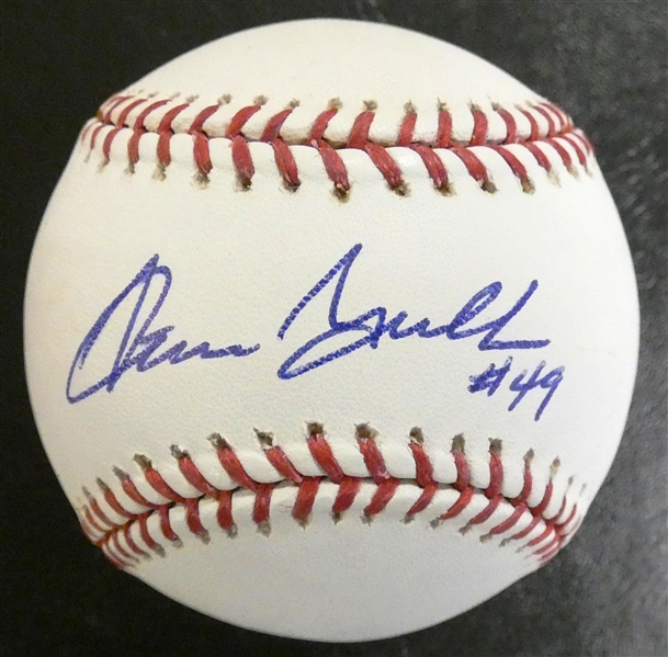 Steve Grilli Autographed Baseball