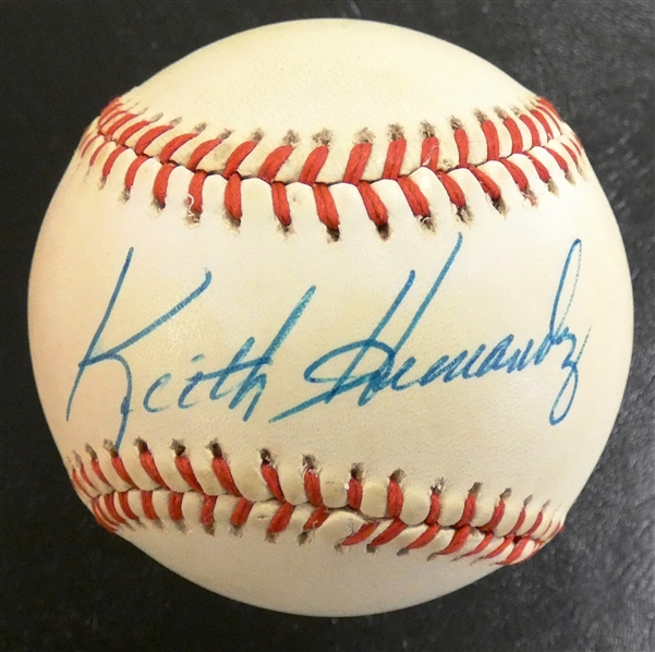Keith Hernandez Autographed Baseball