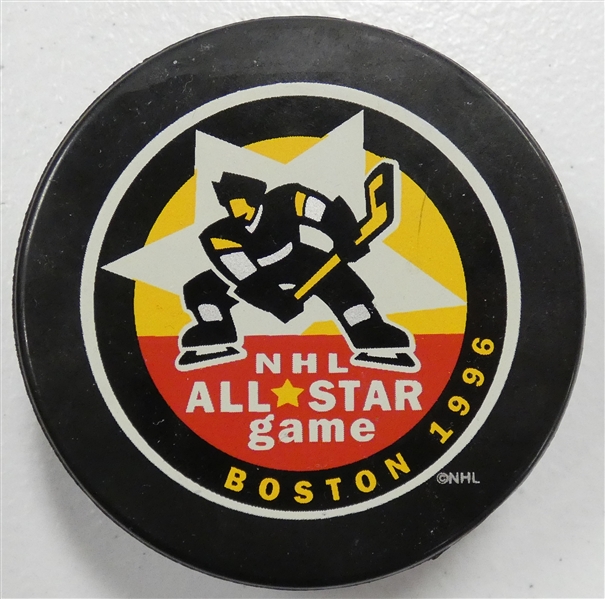 1996 NHL All Star Official Game Puck