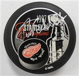Tomas Sandstrom Autographed 1997 Cup Puck