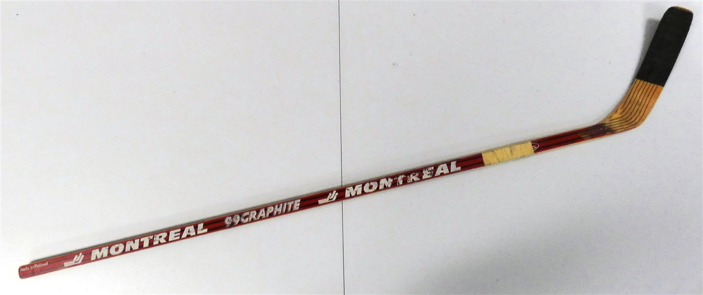 Nicklas Lidstrom Vintage Game Model Montreal Stick
