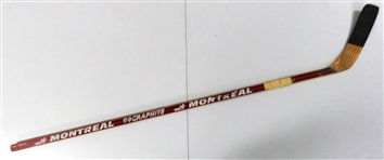 Nicklas Lidstrom Vintage Game Model Montreal Stick