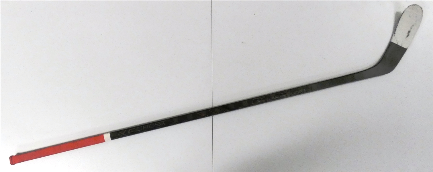 Albert Johansson Game Used CCM Stick