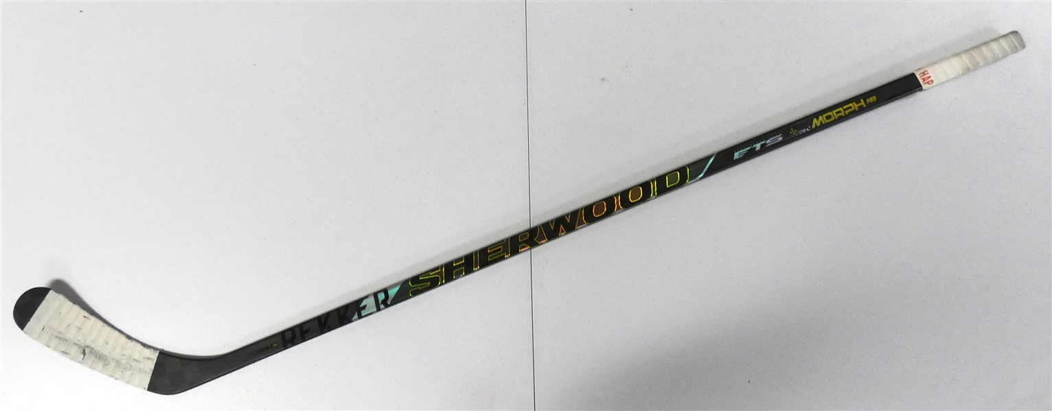 Alex DeBrincat Game Used Sher-Wood Stick