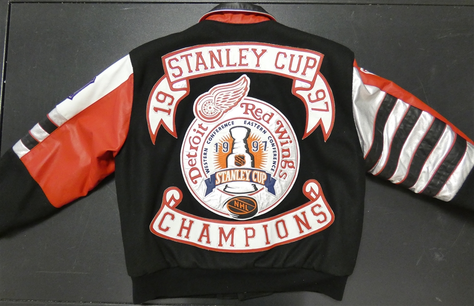 Red Wings 1997 Stanley Cup Champs Varsity Jacket