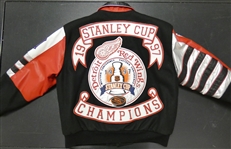 Red Wings 1997 Stanley Cup Champs Varsity Jacket