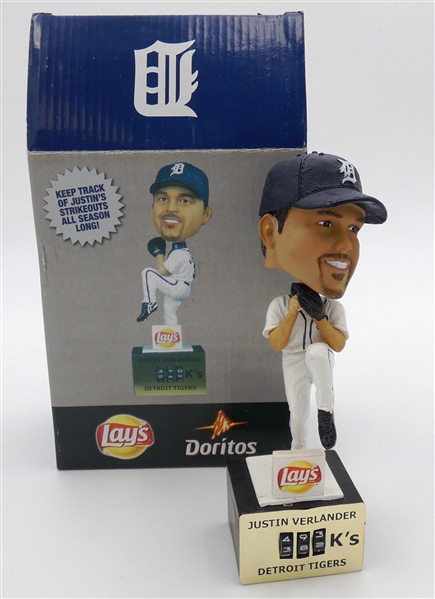 Justin Verlander K Counter SGA Bobblehead