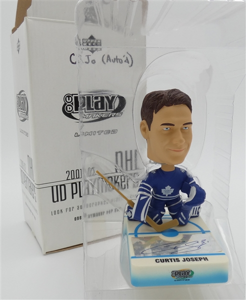 Curtis Joseph Autographed Upper Deck Playmakers