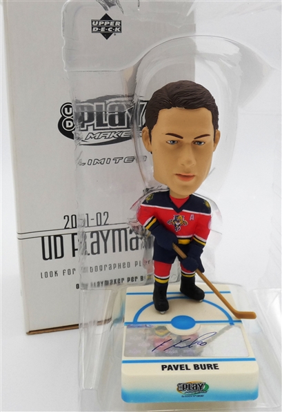 Pavel Bure Autographed Upper Deck Playmakers