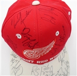 1992/93 Detroit Red Wings Team Signed Hat
