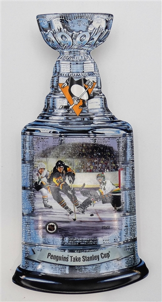 Pittsburgh Penguins 1991 Stanley Cup Plate