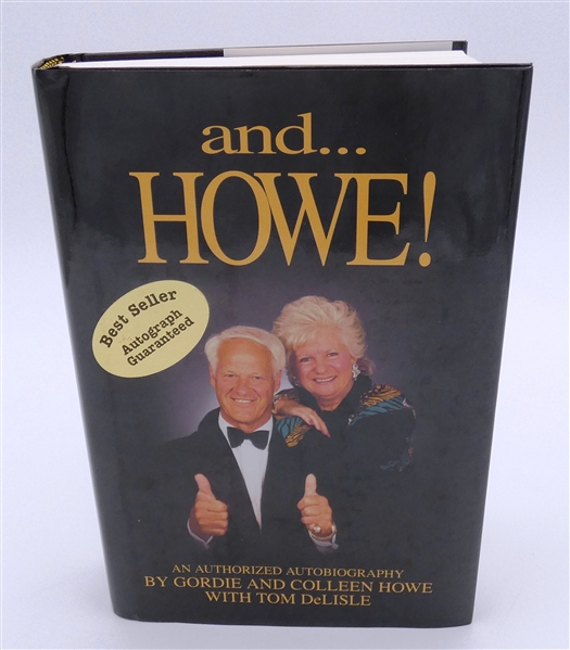 Gordie & Colleen Howe Autographed Book