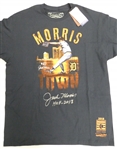 Jack Morris Autographed Hall of Fame T-Shirt