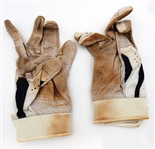 Justyn-Henry Malloy Game Worn Autographed Batting Gloves
