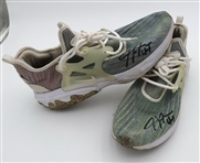 Justyn-Henry Malloy Worn Autographed Trainers