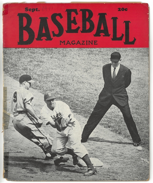 Baseball Magazine - September 1941