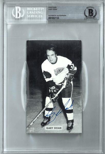 Gary Doak Autographed Postcard