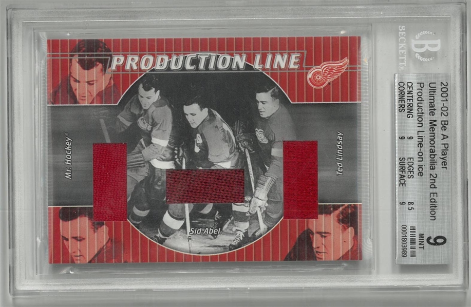 Production Line (Howe Lindsay Abel) Jersey Card