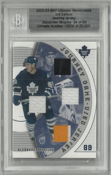 Alexander Mogilny 2002/03 BAP Ultimate Memorabilia