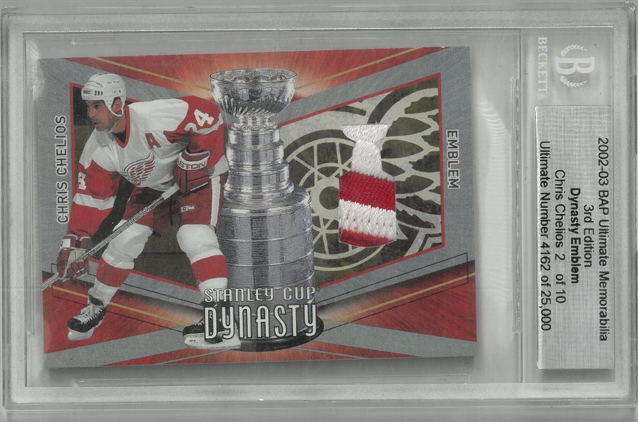 Chris Chelios 2002/03 BAP Ultimate Memorabilia