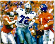 Ed "Too Tall" Jones Autographed 8x10