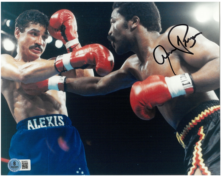 Aaron Pryor Autographed 8x10