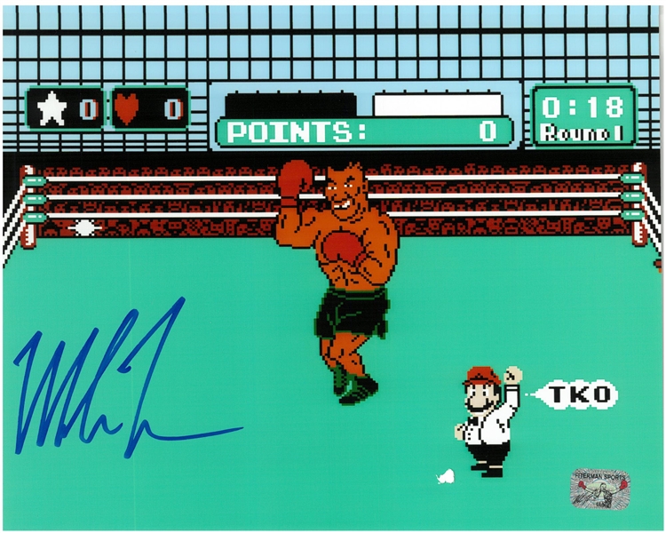Mike Tyson Autographed 8x10