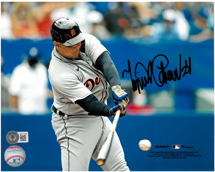 Miguel Cabrera Autographed 8x10 - 500th Home Run