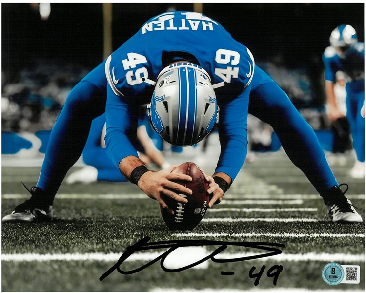 Hogan Hatten Autographed 8x10