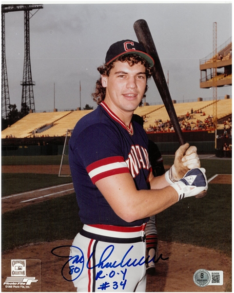 Joe Charboneau Autographed 8x10