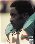 Larry Little Autographed 8x10