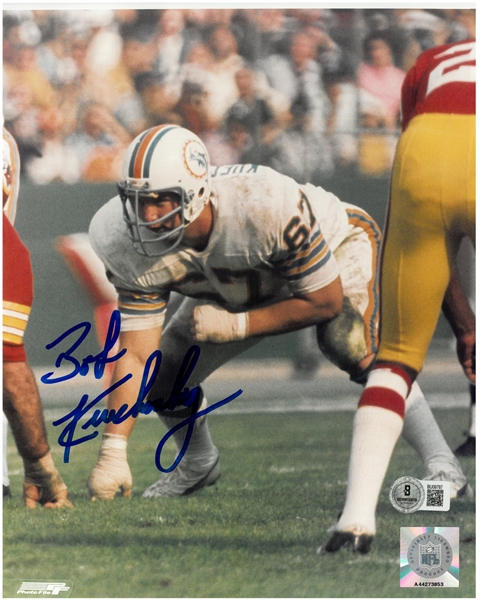 Bob Kuechenberg Autographed 8x10