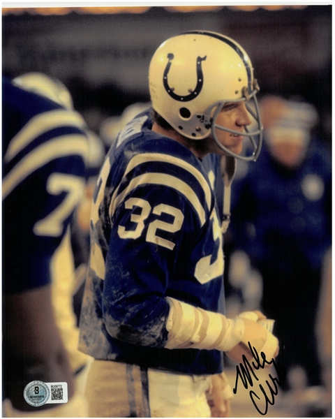 Mike Curtis Autographed 8x10