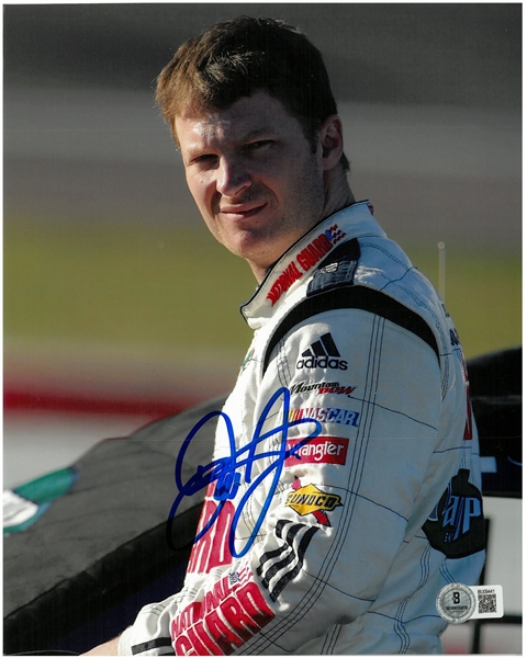 Dale Earnhardt, Jr. Autographed 8x10