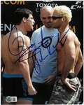 Diego Sanchez & Josh Koscheek Autographed 8x10