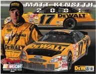 Matt Kenseth Autographed 8x10