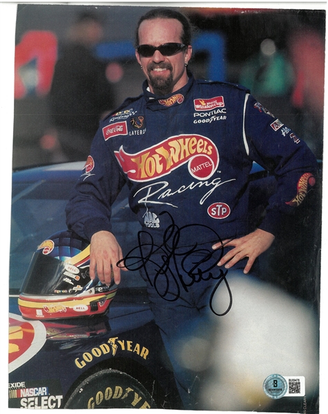 Kyle Petty Autographed 8x10