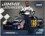 Jimmie Johnson Autographed 8x10