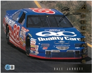 Dale Jarrett Autographed 8x10