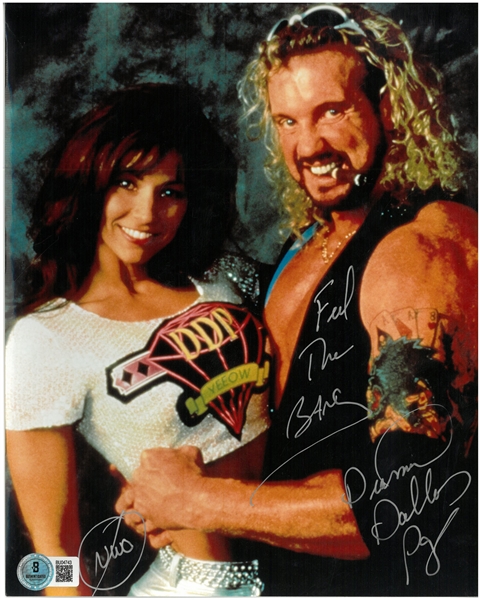 Diamond Dallas Page Autographed 8x10