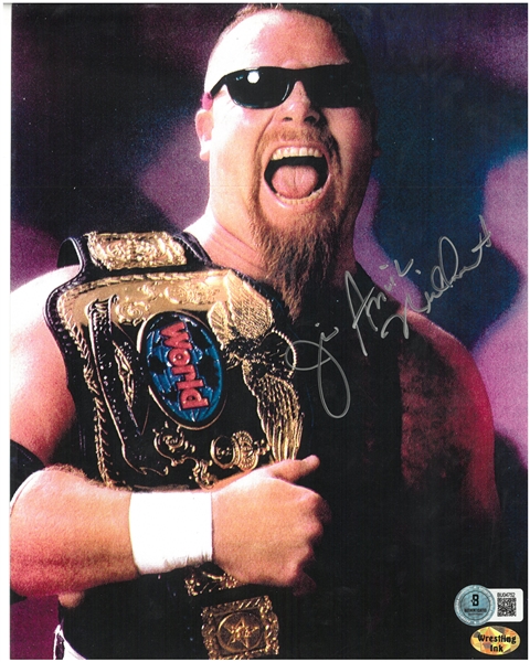 Jim "The Anvil" Neidhart Autographed 8x10