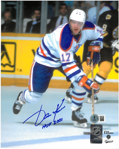 Jari Kurri Autographed 8x10