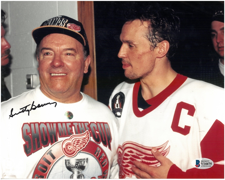 Scotty Bowman Autographed 8x10
