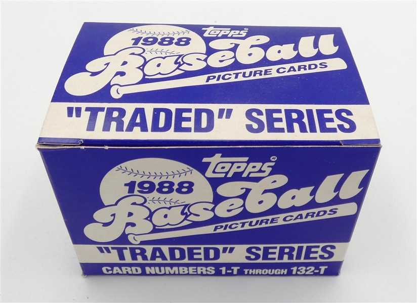 1988 Topps Traded Baseball Set