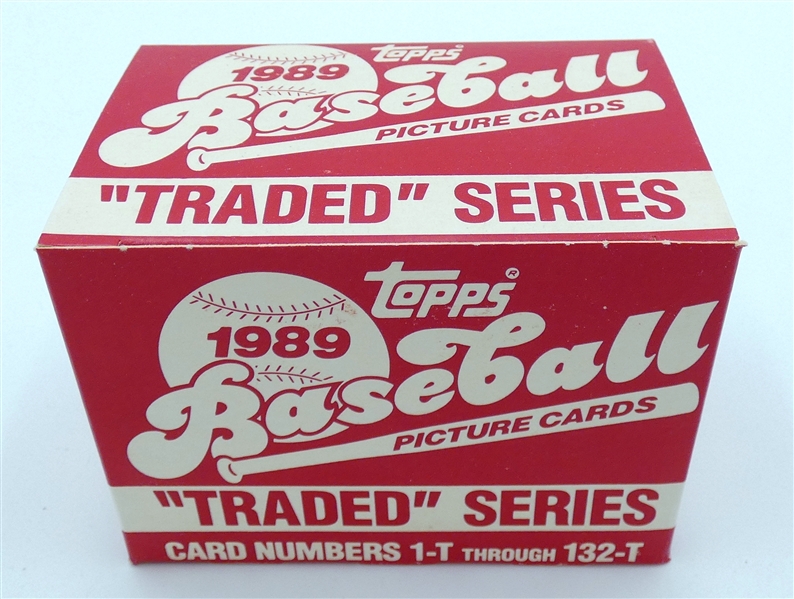 1989 Topps Traded Baseball Set