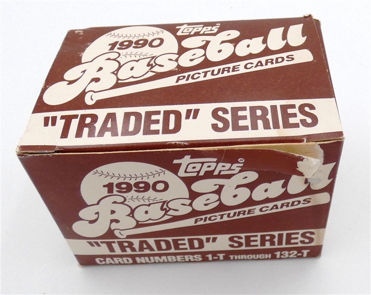 1990 Topps Traded Baseball Set