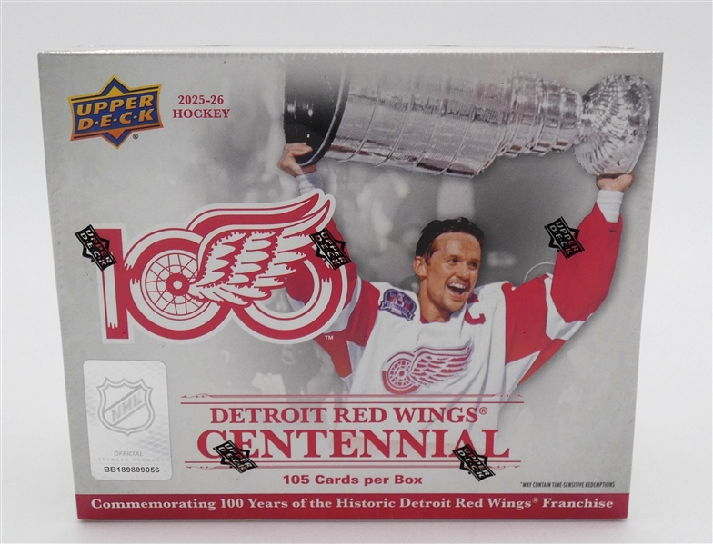 2025/26 Upper Deck Detroit Red Wings Centennial Box Set
