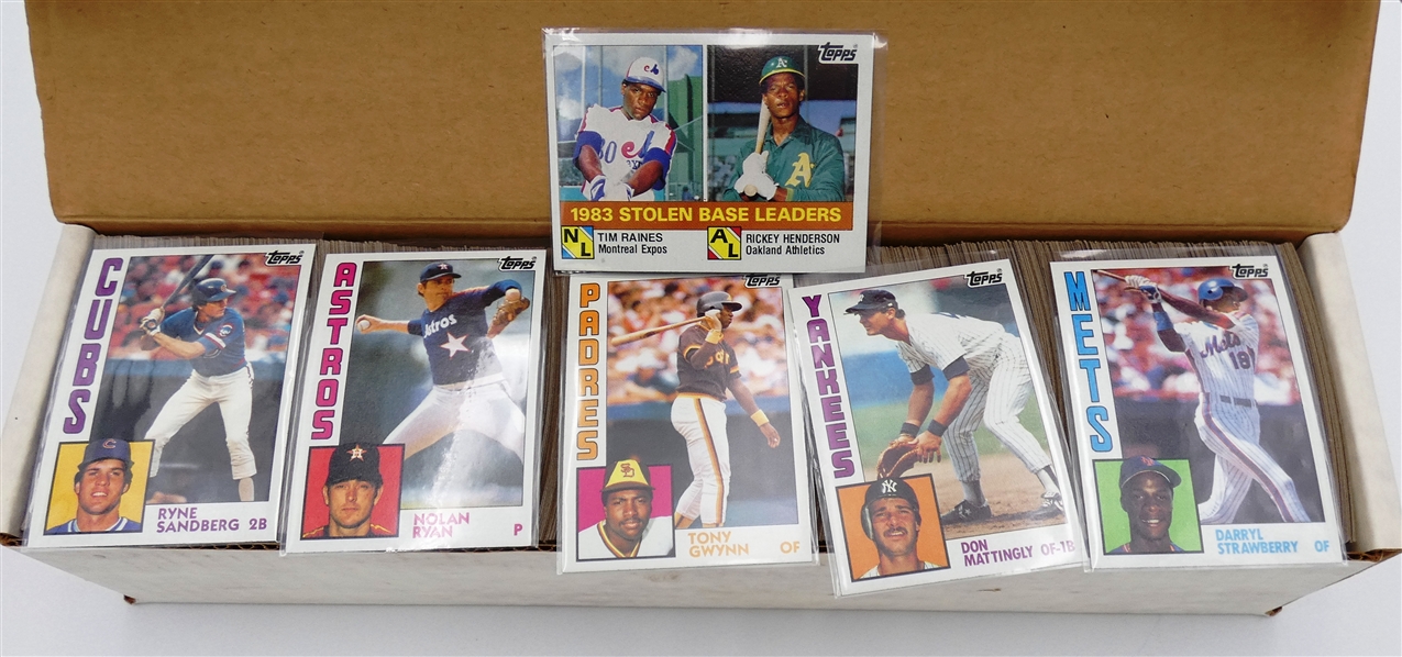 1984 Topps Baseball Complete Set